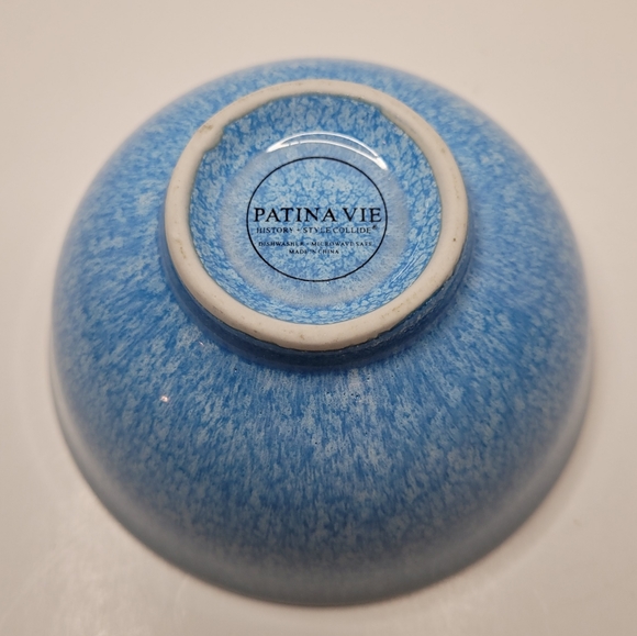 Tie Dye Look Pattern Patina Vie Rice Bowl or Cereal Bowl Excellent - Picture 3 of 5